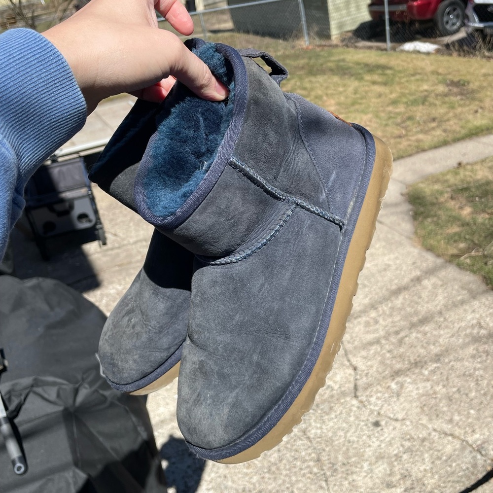 Womens Classic Mini II Boot NAVY